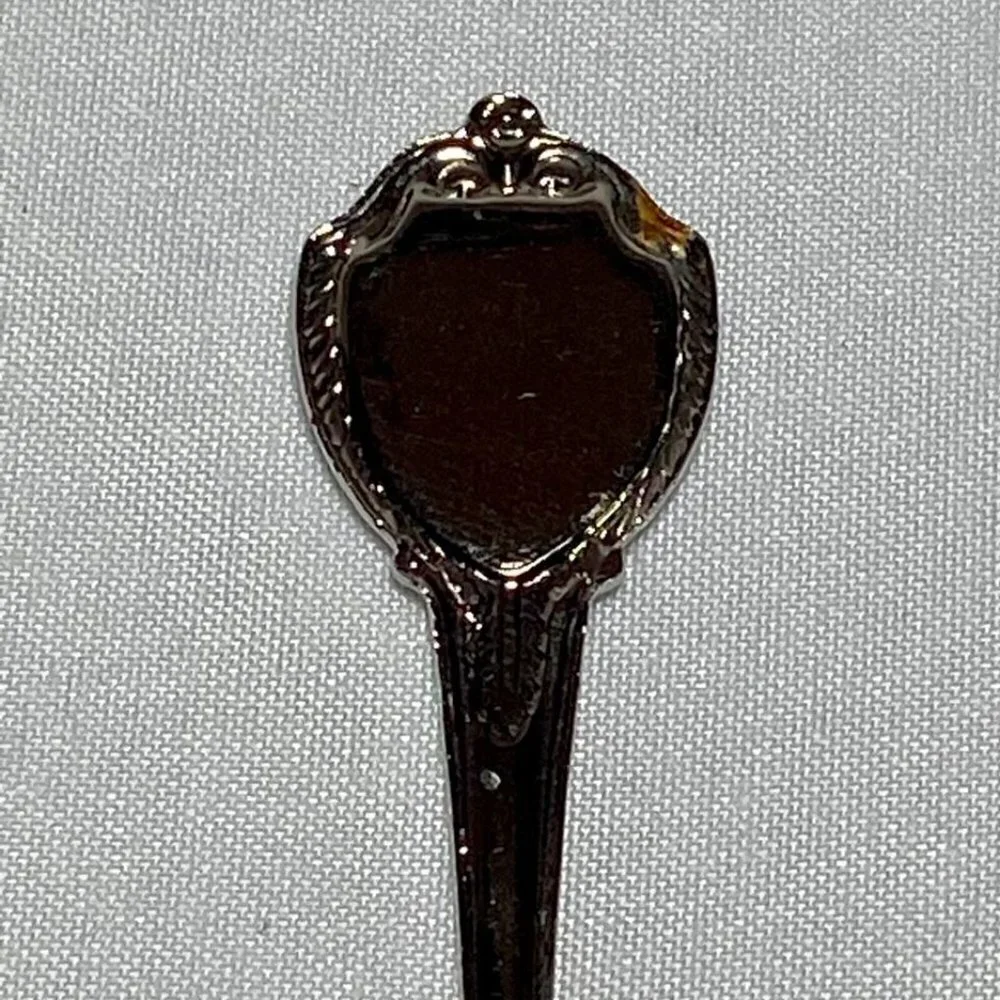 Arizona Route‎ 66 Souvenir Spoon Silver Tone Enamel Shield Travel Collector 3.5